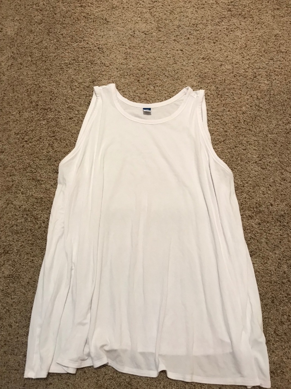White tank top
